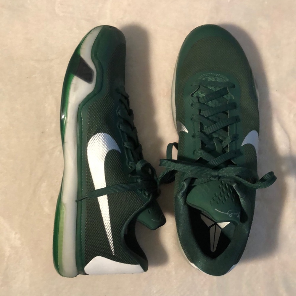 Green Kobe 10 Sneakers